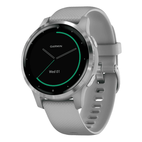 Смарт-годинник Garmin vivoactive 4S Powder Gray/Silver (010-02172-03/010-02172-01)  Фото №2