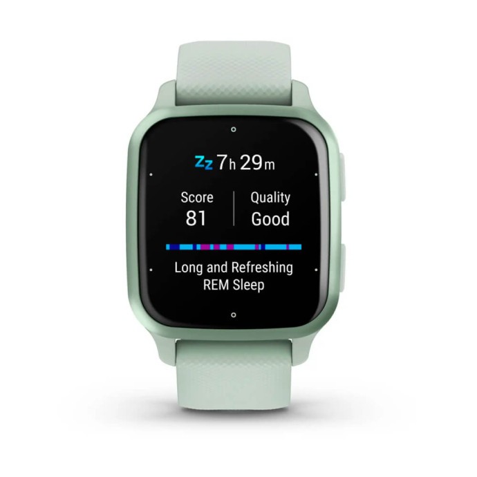 Смарт-часы Garmin Venu Sq 2 Metallic Mint Aluminum Bezel with Cool Mint Case and Silicone Band (010-02701-02/12)  Фото №2