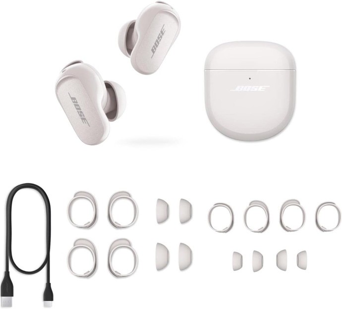 Навушники TWS Bose QuietComfort Earbuds II Soapstone (870730-0020)  Фото №0
