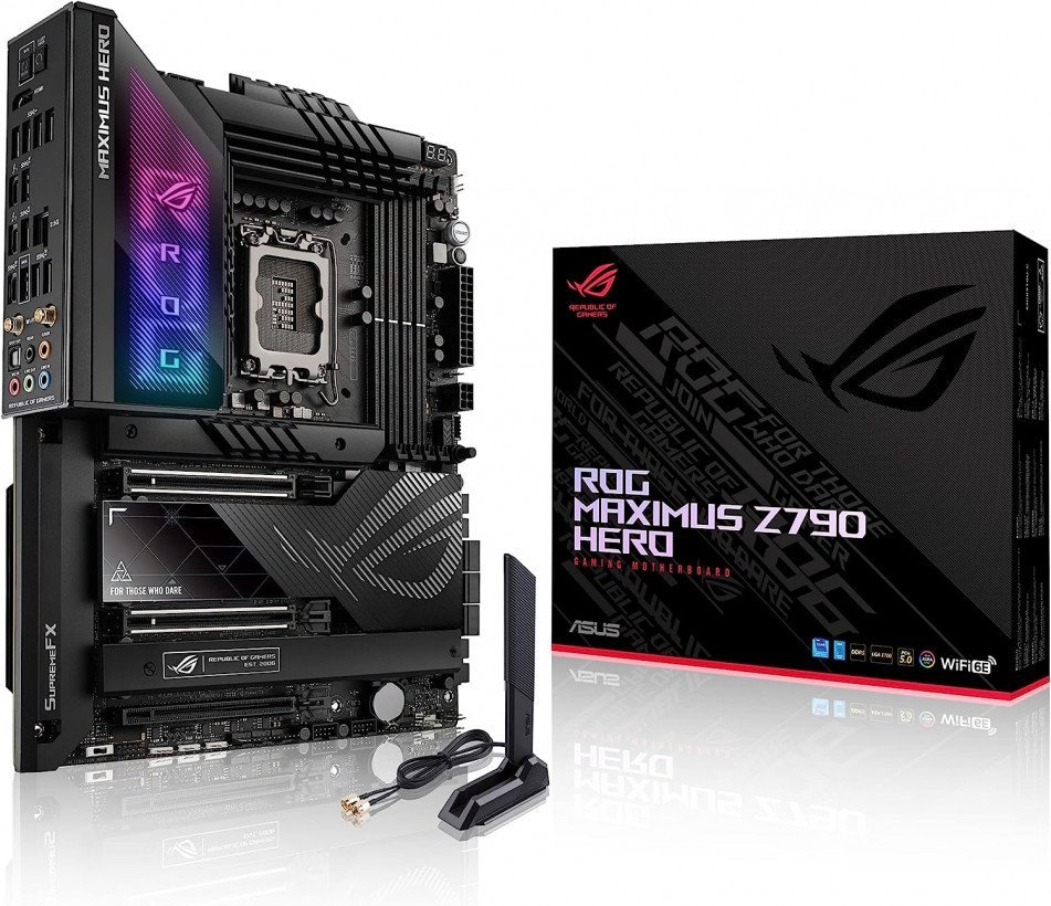 Материнская плата ASUS ROG MAXIMUS Z790 HERO  Фото №0