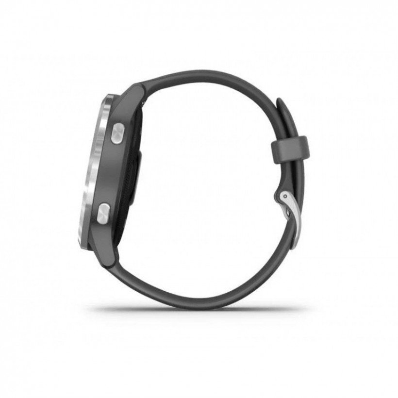 Смарт-годинник Garmin vivoactive 4 Shadow Gray/Silver (010-02174-03/010-02174-01)  Фото №3
