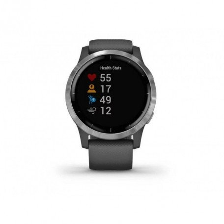 Смарт-годинник Garmin vivoactive 4 Shadow Gray/Silver (010-02174-03/010-02174-01)  Фото №0