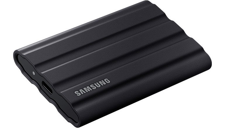 SSD накопитель Samsung T7 Shield  накопитель Samsung T7 Shield 2TB Black (MU-PE2T0S/WW)  Фото №3