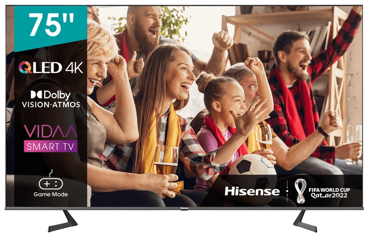 Телевізор QLED Smart HISENSE 75A7GQ