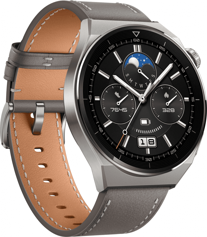 Смарт-годинник HUAWEI Watch GT 3 Pro 46mm Classic (55028467)  Фото №0