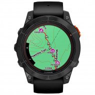 Смарт-часы Garmin Fenix 7 Pro Solar Slate Gray w. Black Band (010-02777-00/01)