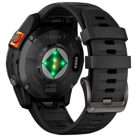 Смарт-часы Garmin Fenix 7 Pro Solar Slate Gray w. Black Band (010-02777-00/01)  Фото №3