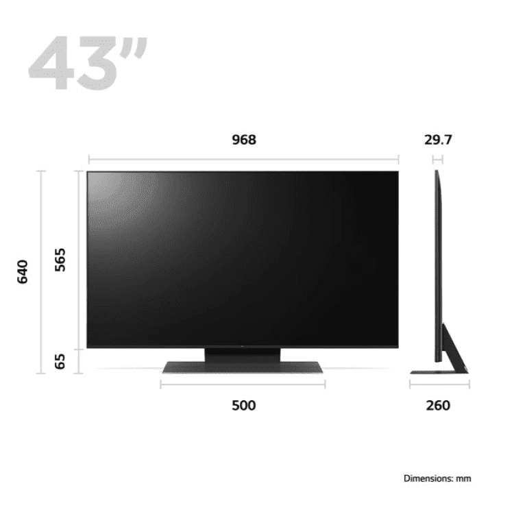 Телевiзор LG 43UR9100  Фото №3