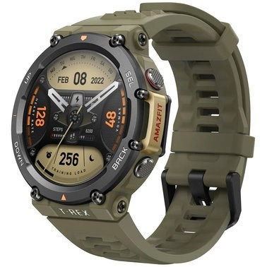Смарт-годинник Amazfit T-Rex 2 Wild Green  Фото №0