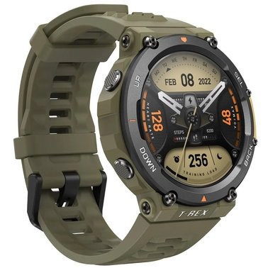 Смарт-годинник Amazfit T-Rex 2 Wild Green  Фото №1