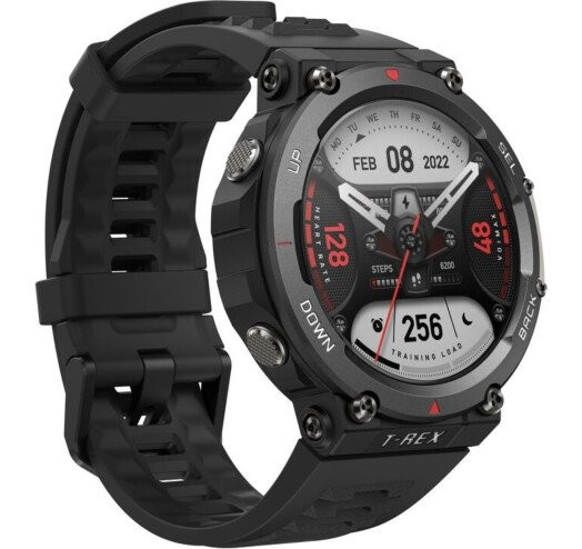 Смарт-годинник Amazfit T-Rex 2 Ember Black  Фото №3