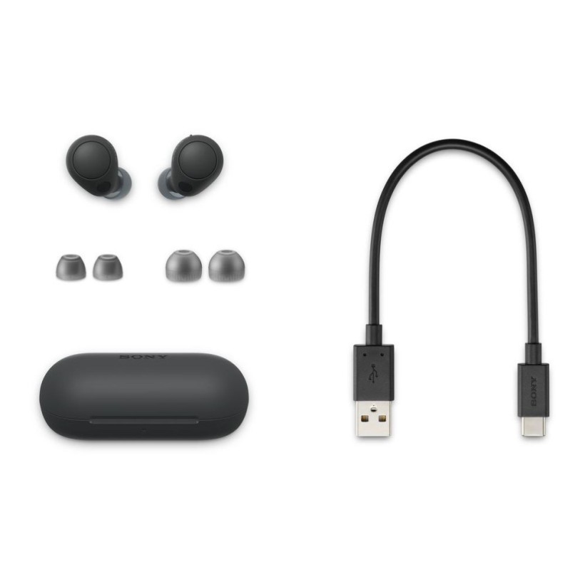 Наушники TWS Sony WF-C700N Black (WFC700NB.CE7)  Фото №4