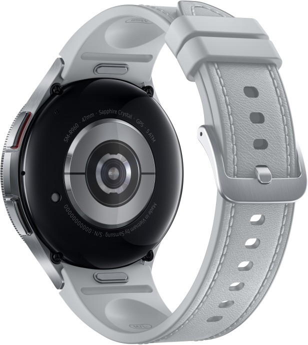 Смарт-годинник Samsung Galaxy Watch6 Classic 47mm Silver (SM-R960NZSA)  Фото №4