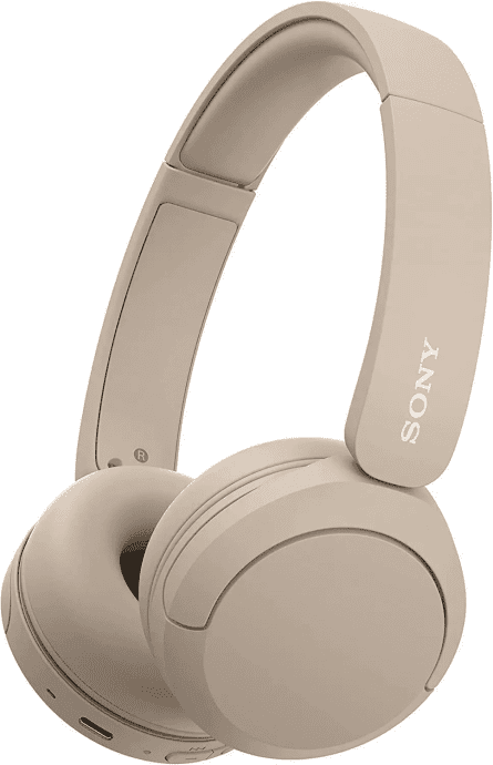 Наушники с микрофоном Sony WH-CH520 Beige (WHCH520C.CE7)  Фото №1