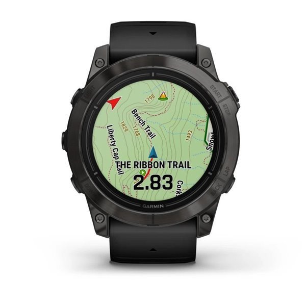 Смарт-годинник Garmin Epix Pro Gen 2 51mm Slate Gray w. Black Band (010-02804-20/21)  Фото №8