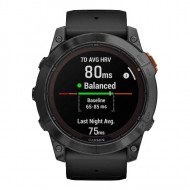 Смарт-часы Garmin Fenix 7X Pro Solar Slate Gray w. Black Band (010-02778-00/01)