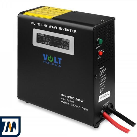 Резервне ДБЖ Volt Polska SINUS PRO 500 W 12/230V 300/500W (3SP095012W)  Фото №0