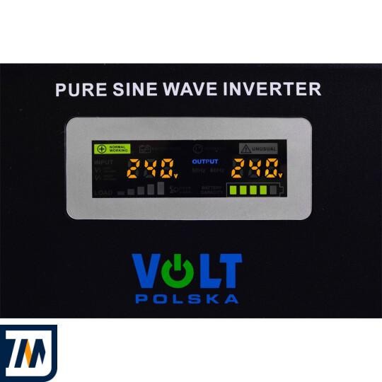 Резервне ДБЖ Volt Polska SINUS PRO 500 W 12/230V 300/500W (3SP095012W)  Фото №2