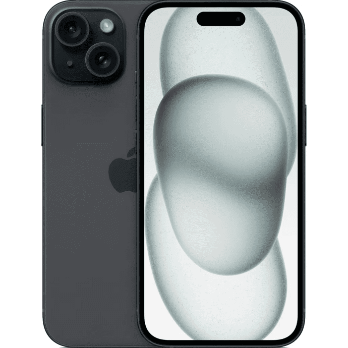 Смартфон Apple iPhone 15 256GB Black (MTP63)