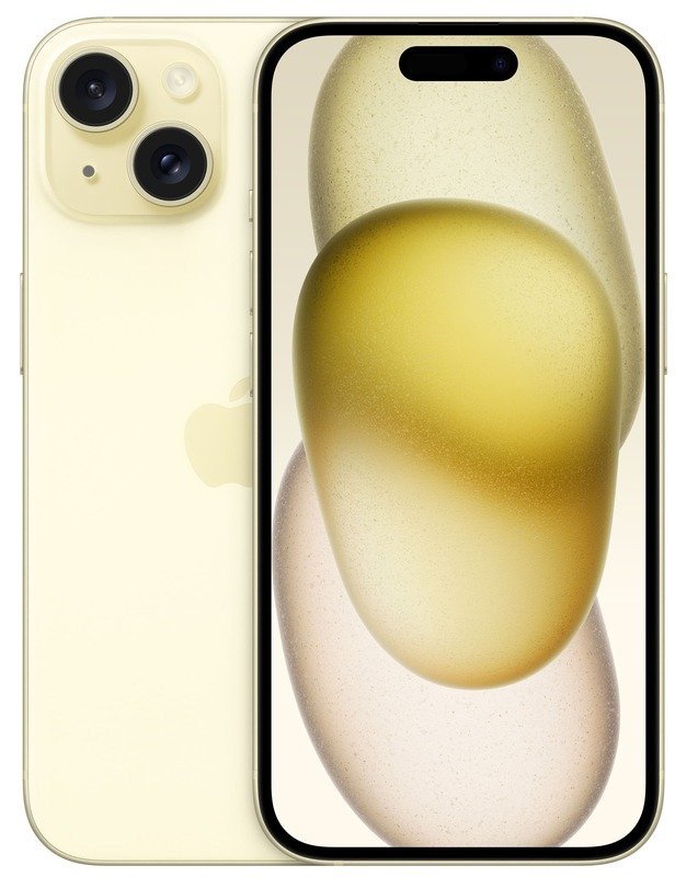 Смартфон Apple iPhone 15 256GB Yellow (MTP83) 