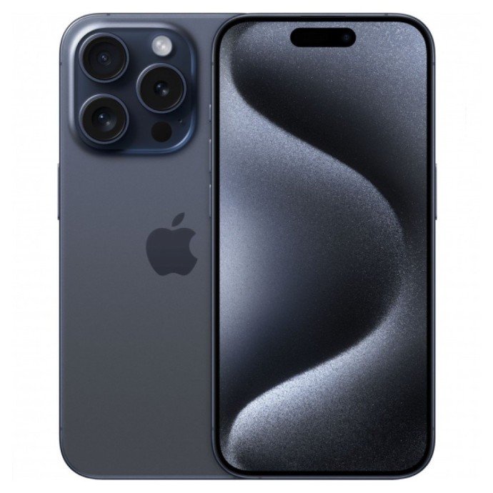 Смартфон Apple iPhone 15 Pro Max 256GB Blue Titanium (MU7A3)  Фото №2
