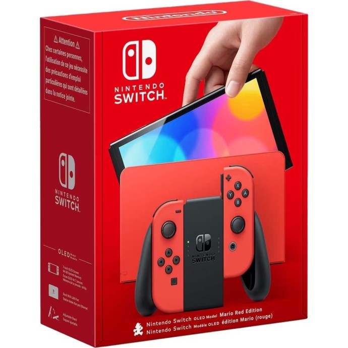 Ігрова консоль NINTENDO Switch OLED - Mario Red Edition  Фото №0