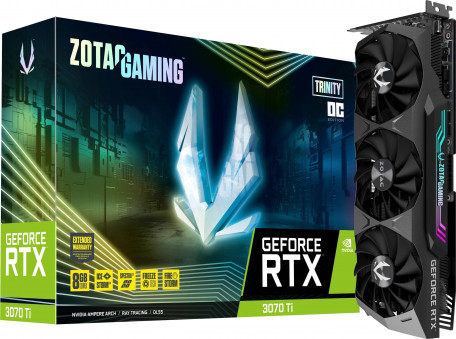 Відеокарта Zotac GAMING GeForce RTX 3070 Ti Trinity OC (ZT-A30710J-10P)  Фото №0