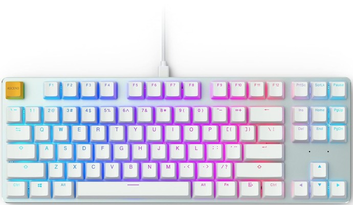 Клавиатура Glorious GMMK TKL White (GLO-GMMK-TKL-BRN-W)