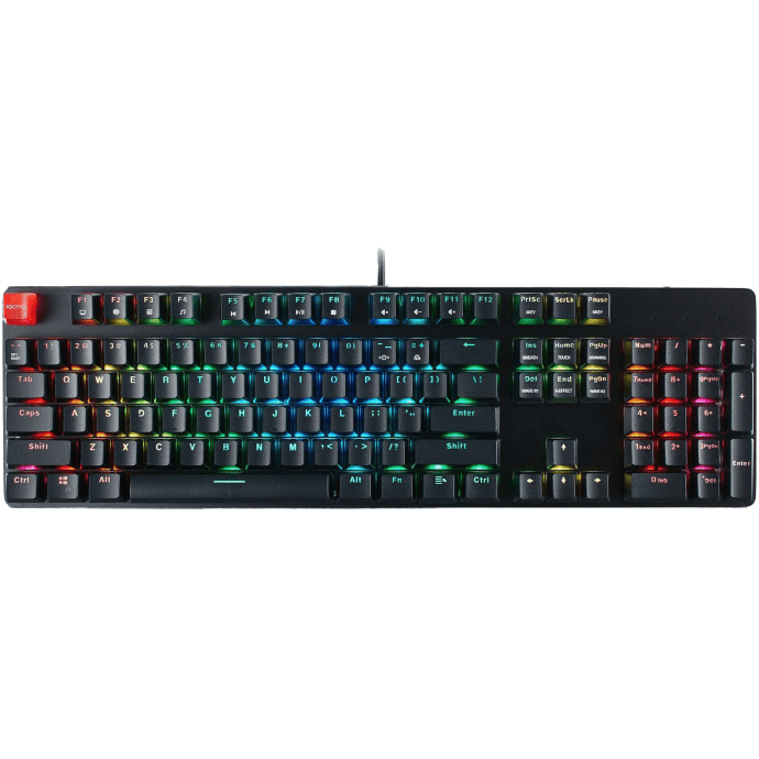 Клавиатура GLORIOUS FULL SIZE CUSTOMIZED US, black (GMMK-RGB-V2)