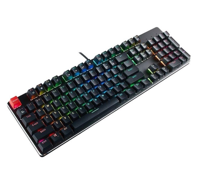 Клавиатура GLORIOUS FULL SIZE CUSTOMIZED US, black (GMMK-RGB-V2)  Фото №0