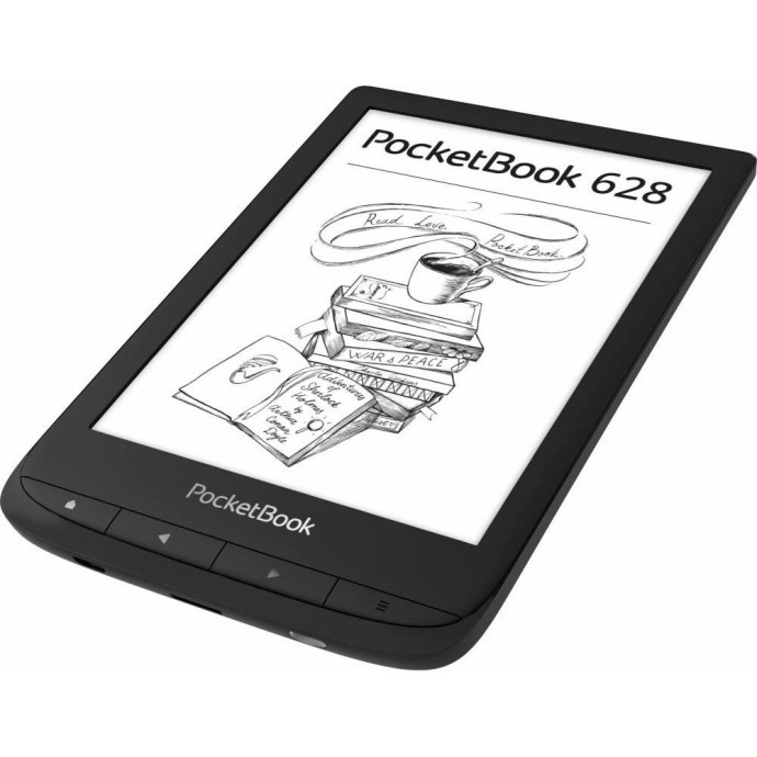 Електронна книга PocketBook 628 Touch Lux 5 Ink Black (PB628-P-CIS)  Фото №0