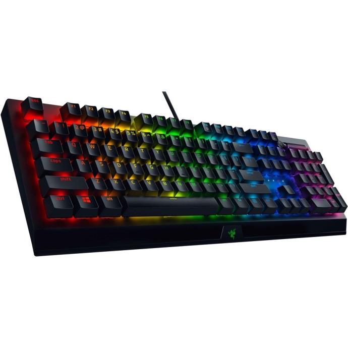 Клавіатура Razer BlackWidow V3 Razer Yellow Switch Black RU (RZ03-03542100-R3R1)  Фото №1