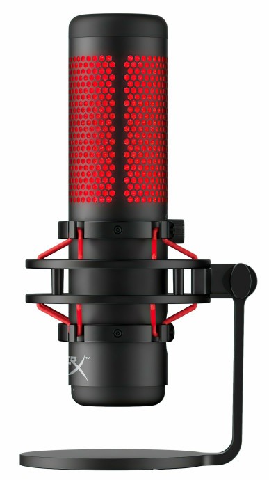 Микрофон для ПК/ для стриминга, подкастов HyperX Quadcast (HX-MICQC-BK)  Фото №0