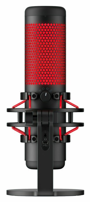 Микрофон для ПК/ для стриминга, подкастов HyperX Quadcast (HX-MICQC-BK)  Фото №2