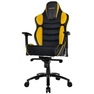 Крісло ігрове Hator Hypersport V2 Black / Yellow (HTC-947)  Фото №1