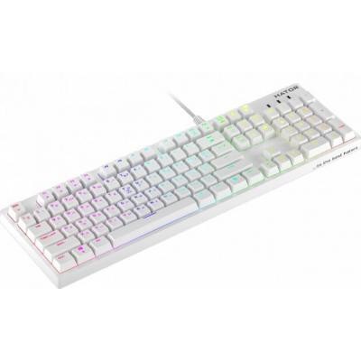 Клавіатура Hator Rockfall EVO Kailh Optical White (HTK-615)  Фото №1