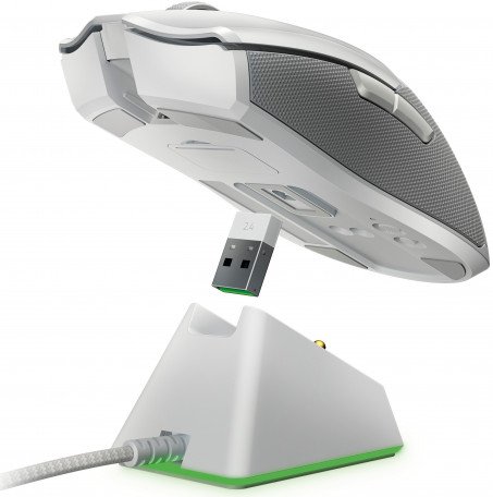 Мышь Razer Viper Ultimate Wireless &amp; Mouse Dock Mercury (RZ01-03050400-R3M1)  Фото №1