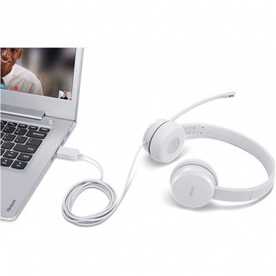 Навушники Lenovo 110 Stereo USB Headset (GXD1B67867)  Фото №1