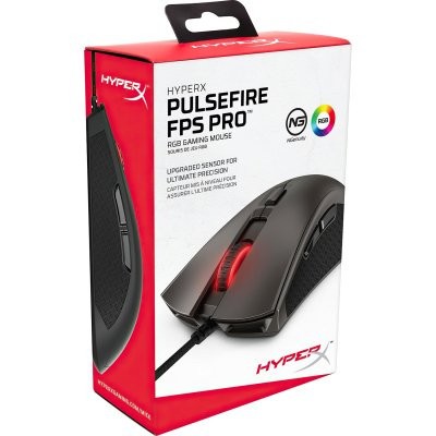 Мишка HyperX Pulsefire FPS Pro RGB USB Black (4P4F7AA)  Фото №5