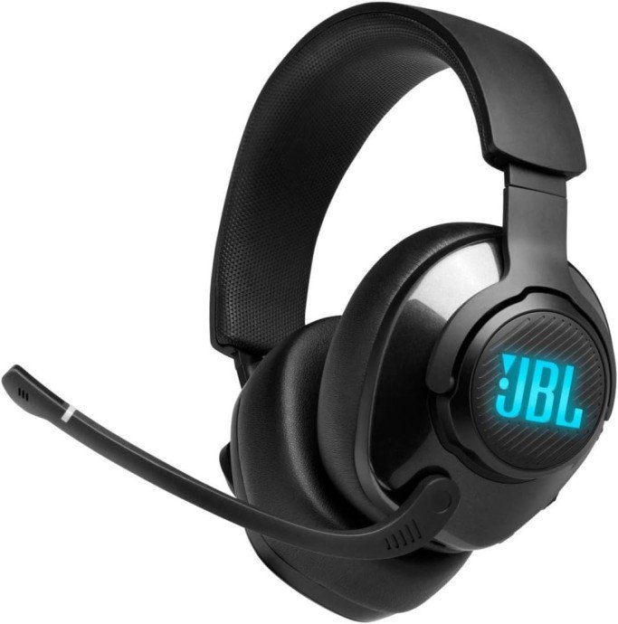 Наушники с микрофоном JBL Quantum 400 Black (JBLQUANTUM400BLK)  Фото №1