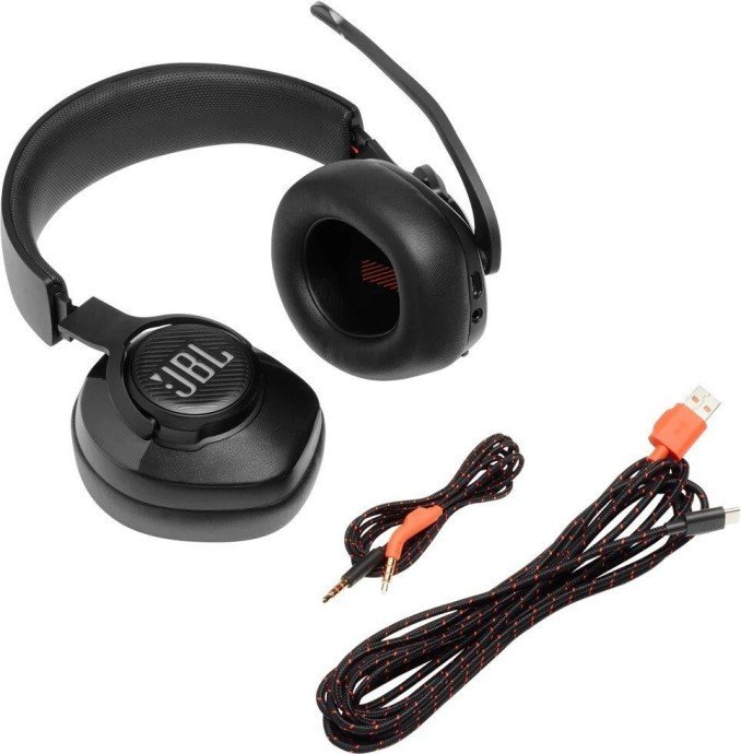 Наушники с микрофоном JBL Quantum 400 Black (JBLQUANTUM400BLK)  Фото №9