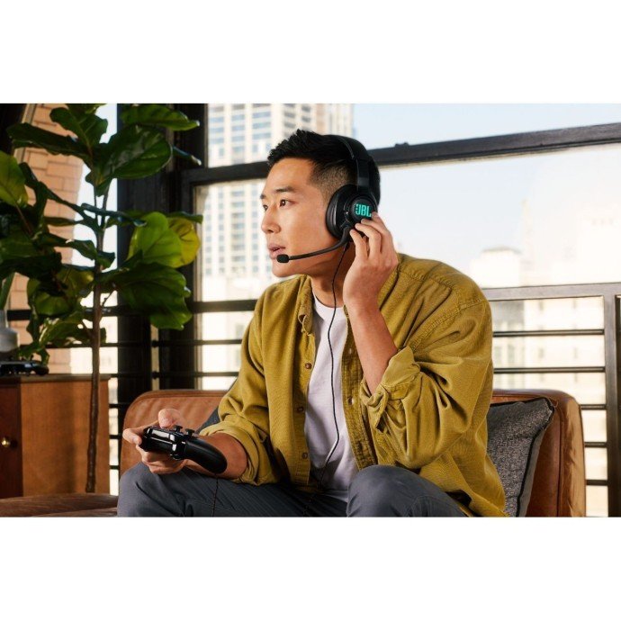 Наушники с микрофоном JBL Quantum 400 Black (JBLQUANTUM400BLK)  Фото №16