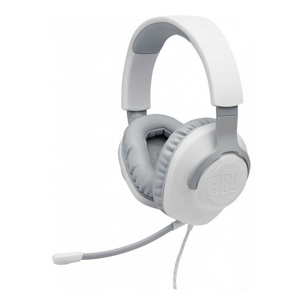 Навушники JBL Quantum 100 White (JBLQUANTUM100WHT)  Фото №1