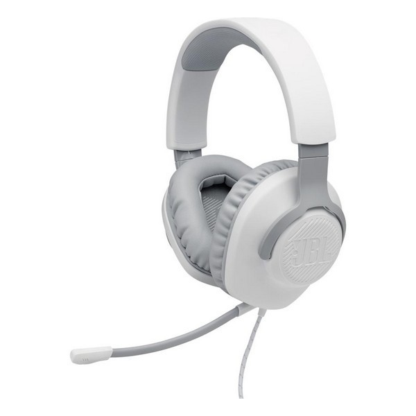 Навушники JBL Quantum 100 White (JBLQUANTUM100WHT)  Фото №4
