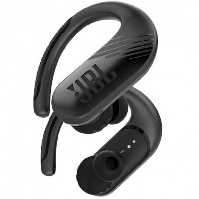 Наушники TWS JBL Endurance PEAK II Black (JBLENDURPEAKIIBLK)  Фото №0
