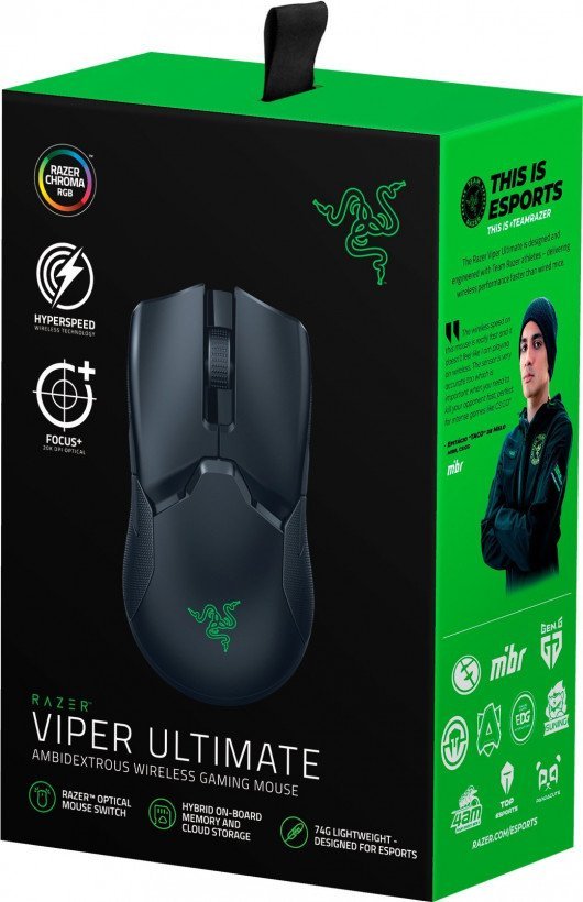 Миша RAZER Viper Ultimate Wireless (RZ01-03050200-R3G1)  Фото №3