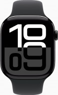 Смарт-часы Apple Watch Series 10 GPS 46mm Jet Black Alu. Case w. Black Sport Band - XL (MWX13+MXM53)