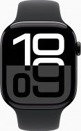 Смарт-годинник Apple Watch Series 10 GPS 46mm Jet Black Alu. Case w. Black Sport Band - XL (MWX13+MXM53)