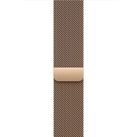 Смарт-годинник Apple Watch Series 10 GPS + Cellular 42mm Gold Titanium Case w. Gold Milanese Loop (MX083)  Фото №1