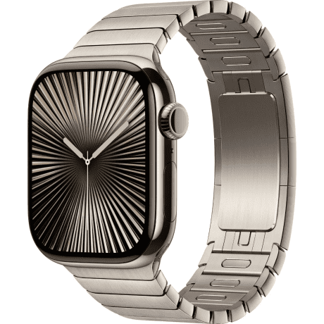 Смарт-годинник Apple Watch Series 10 GPS + Cellular 42mm Natural Titanium Case w. Natural Link Bracelet (MX0J3+MXMA3)  Фото №0
